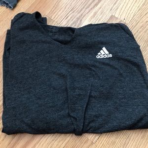 Adidas Long Sleeved Hooded Light Sweatshirt